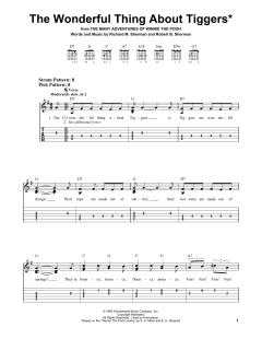 The Wonderful Thing About Tiggers von Robert Bernard Sherman (Download) 