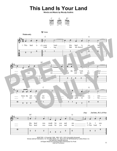 This Land Is Your Land von Woody Guthrie (Download) 