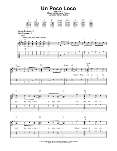 Un Poco Loco von Adrian Molina (Download) 
