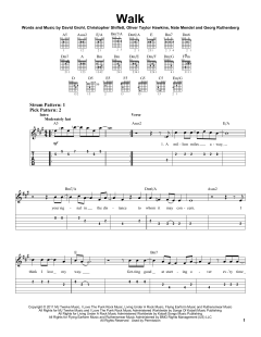 Walk von Foo Fighters (Download) 