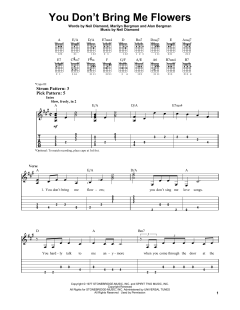 You Don't Bring Me Flowers von Alan Bergman (Download) 