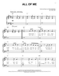 All Of Me von John Legend (Download) 