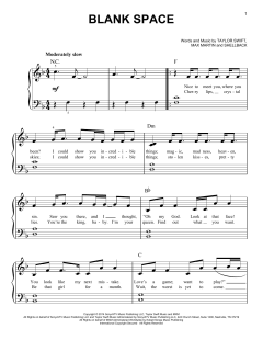 Blank Space von Taylor Swift (Download) 