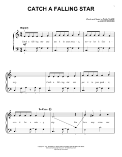 Catch A Falling Star von Perry Como (Download) 