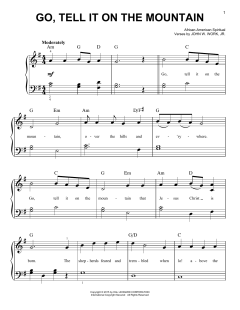 Go, Tell It On The Mountain von John W. Work Jr. (Download) 