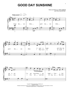 Good Day Sunshine von The Beatles (Download) 