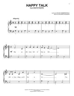 Happy Talk von Richard Rodgers (Download) 