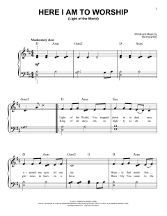 Here I Am To Worship von Tim Hughes (Download) 