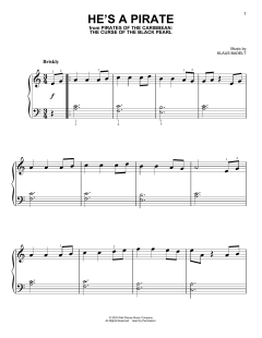 He's A Pirate von Klaus Badelt (Download) 