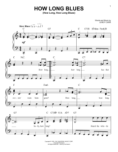 How Long Blues von Leroy Carr (Download) 