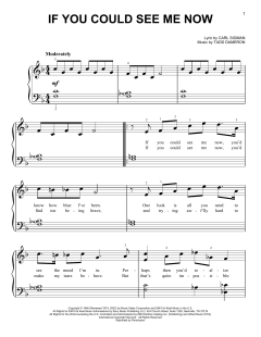 If You Could See Me Now von Carl Sigman (Download) 
