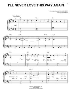I'll Never Love This Way Again von Dionne Warwick (Download) 