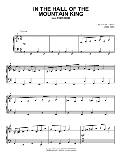 In The Hall Of The Mountain King von Edvard Grieg (Download) 