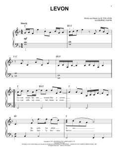Levon von Elton John (Download) 