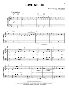 Love Me Do von The Beatles (Download) 