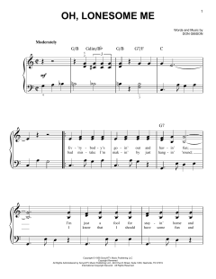 Oh, Lonesome Me von Don Gibson (Download) 