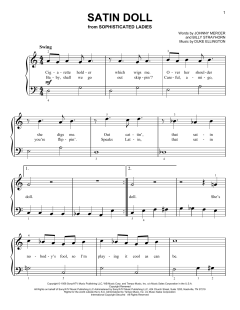 Satin Doll von Johnny Mercer (Download) 
