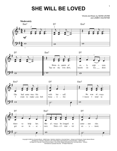 She Will Be Loved von Maroon 5 (Download) 
