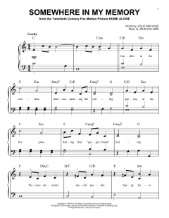 Somewhere In My Memory von John Williams (Download) 