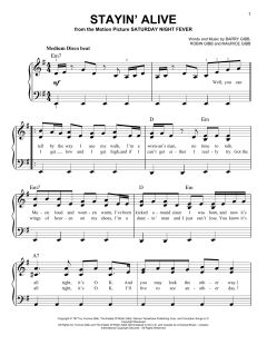 Stayin' Alive von Bee Gees (Download) 