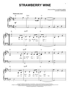 Strawberry Wine von Deana Carter (Download) 
