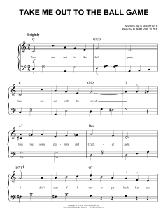 Take Me Out To The Ball Game von Albert von Tilzer (Download) 