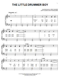 The Little Drummer Boy von Harry Simeone (Download) 