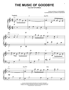 The Music Of Goodbye von John Barry (Download) 