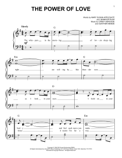The Power Of Love von Celine Dion (Download) 