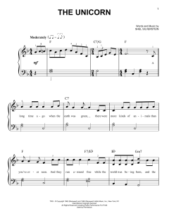 The Unicorn von Shel Silverstein (Download) 