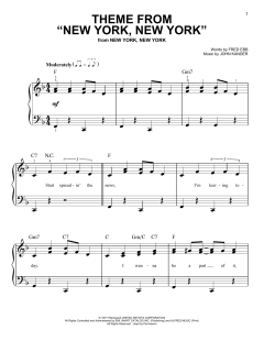 Theme From "New York, New York" von Frank Sinatra (Download) 
