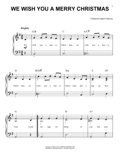 We Wish You A Merry Christmas von Traditional English Folksong (Download) 
