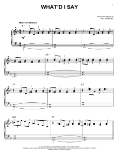 What'd I Say von Ray Charles (Download) 