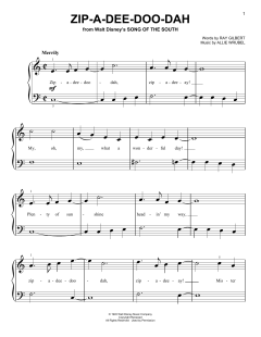 Zip-A-Dee-Doo-Dah von Ray Gilbert (Download) 