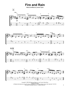 Fire And Rain von James Taylor (Download) 