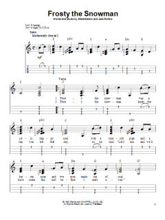 Frosty The Snow Man von Jack Rollins (Download) 