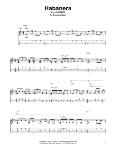 Habanera von Georges Bizet (Download) 