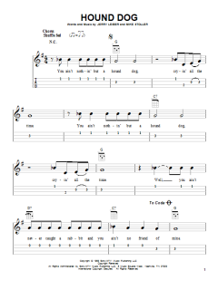 Hound Dog von Elvis Presley (Download) 