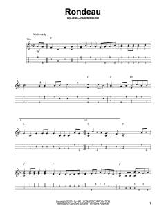 Rondeau von Jean-Joseph Mouret (Download) 