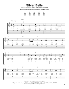 Silver Bells von Ray Evans (Download) 