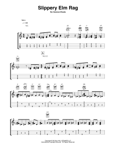 Slippery Elm Rag von Clarence Woods (Download) 