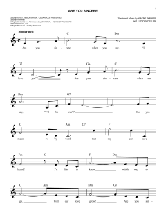 Are You Sincere von Trini Lopez (Download) 
