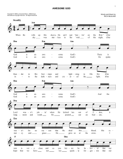 Awesome God von Rich Mullins (Download) 