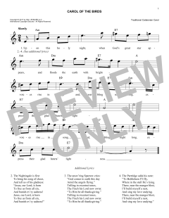 Carol Of The Birds (Download) 