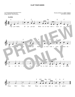 Clap Your Hands von Carol Owens (Download) 