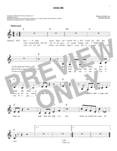 Dang Me von Roger Miller (Download) 
