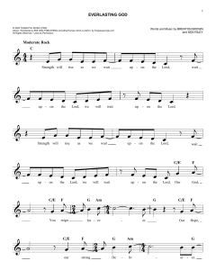 Everlasting God von Chris Tomlin (Download) 