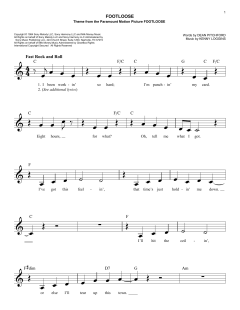 Footloose von Kenny Loggins (Download) 