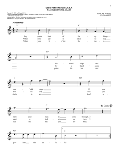 Give Him The Oo-La-La von Cole Porter (Download) 
