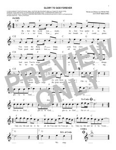Glory To God Forever von Steve Fee (Download) 